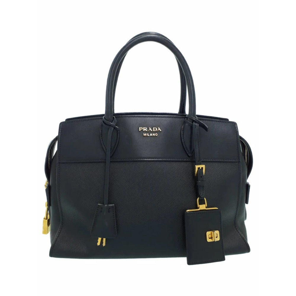 Prada Esplanade tote black Saffiano City Calf leather